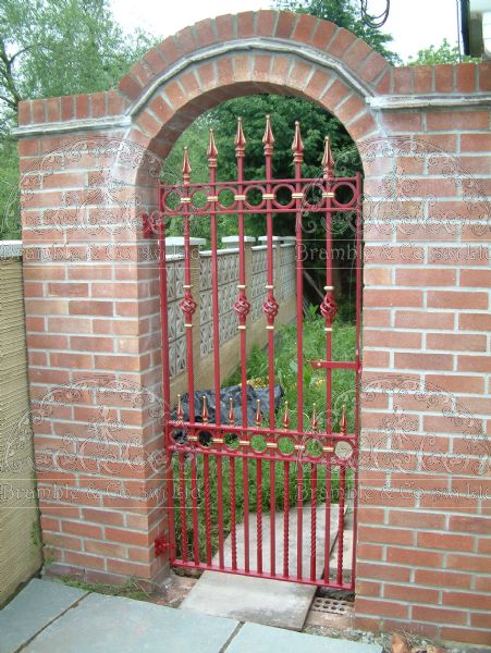 House Side Gate between walls, Somerset